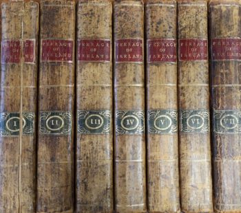 The Peerage Of Ireland Volumes 1-7 – Mervyn Archdall