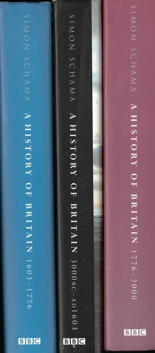 Simon Schama A History Of Britain, Volume 1,2 And 3 They Come As A Set
